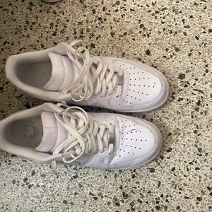 Air Force Ones worn maybe 10 times they need to be clean and will be good as new